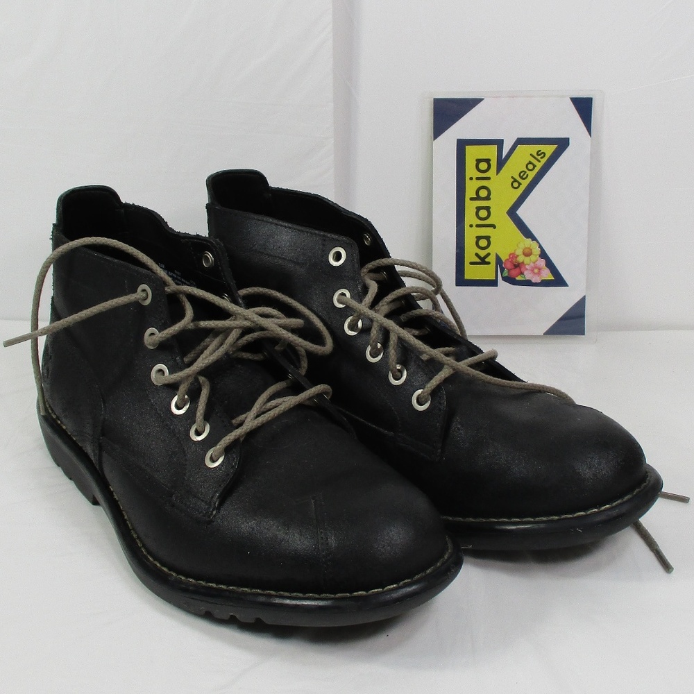 Timberland Men's Black Boots Size 7.5